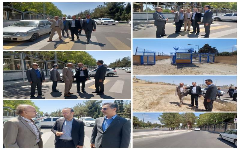 ساماندهی مسیر های ورودی و خروجی دانشگاه صنعتی شاهرود